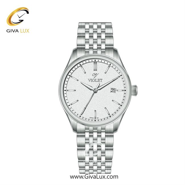 ساعت مچی اورجینال زنانه ویولت VIOLET نقره ای | نقره ای| نقره ای| کد رفرنس 0629